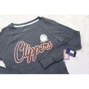 Women's San Diego Clippers NBA Basketball Gray Pullover Sz S NWT New Los Angeles